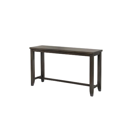 Fine-Line Shades of Small Pub Table &amp; Sofa Console Gray - Rectangular FI2661532